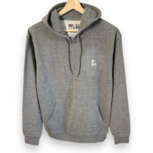 Sudadera capucha gris Unisex