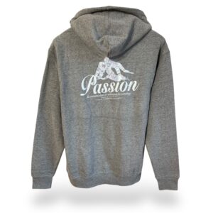 Sudadera capucha gris Unisex