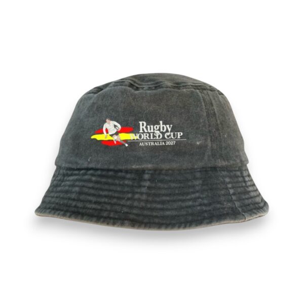 Bucket Hat España negro lavado