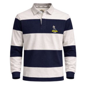 🏉 POLO de RUGBY RAYAS  (color: azul)
