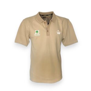 Polo de piqué manga corta arena
