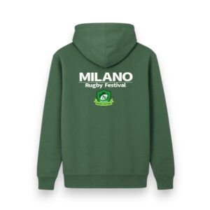 Sudadera capucha verde