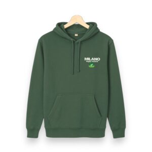 Sudadera capucha verde