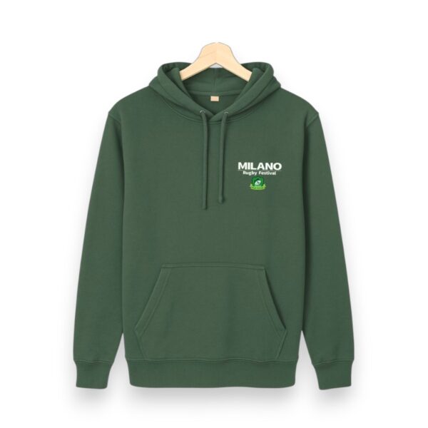 Sudadera capucha verde