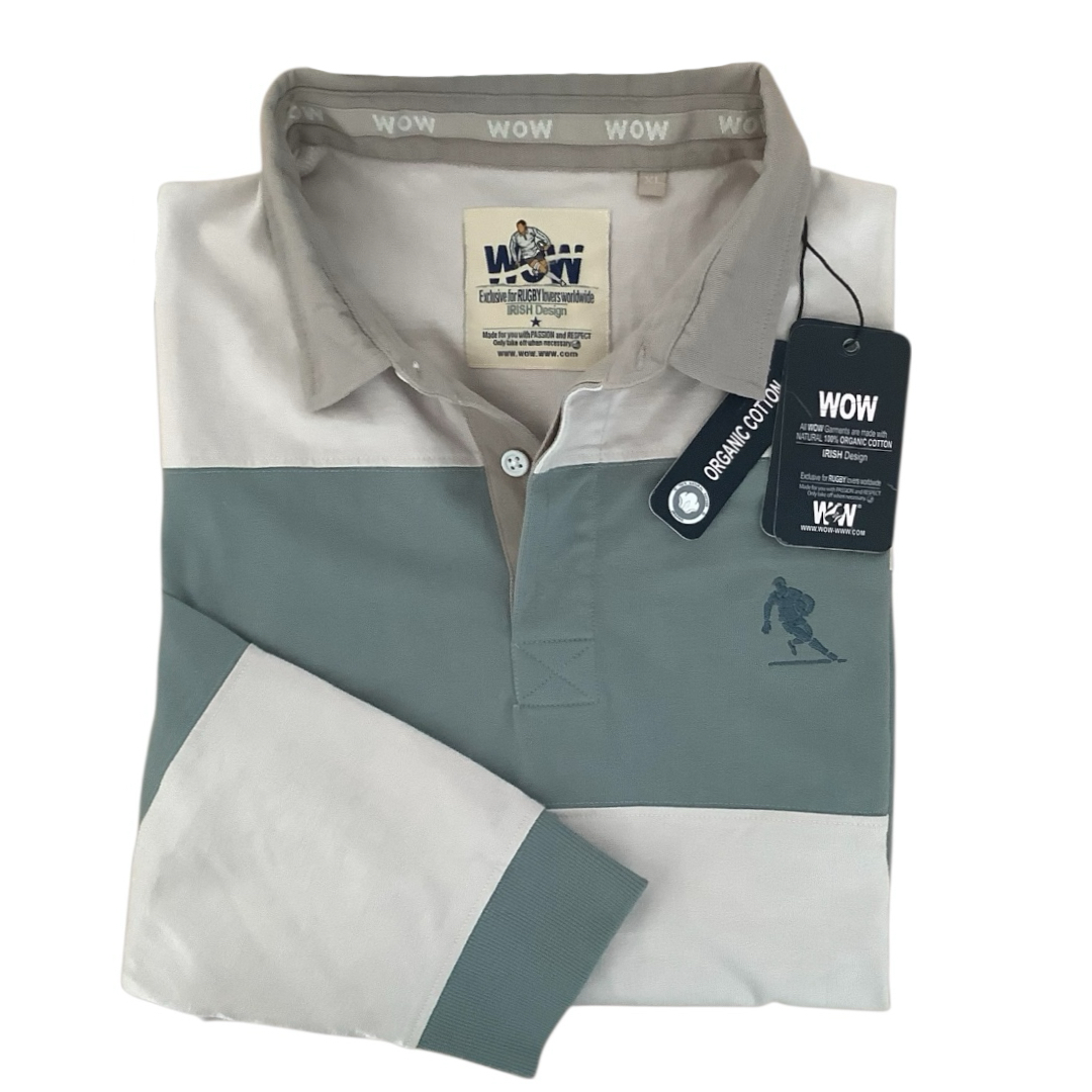Polo de Rugby Rayas Verde - Image 4