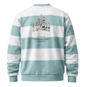 Sweatshirt Rayas Verde mujer