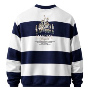 Sweatshirt Rayas Navy mujer