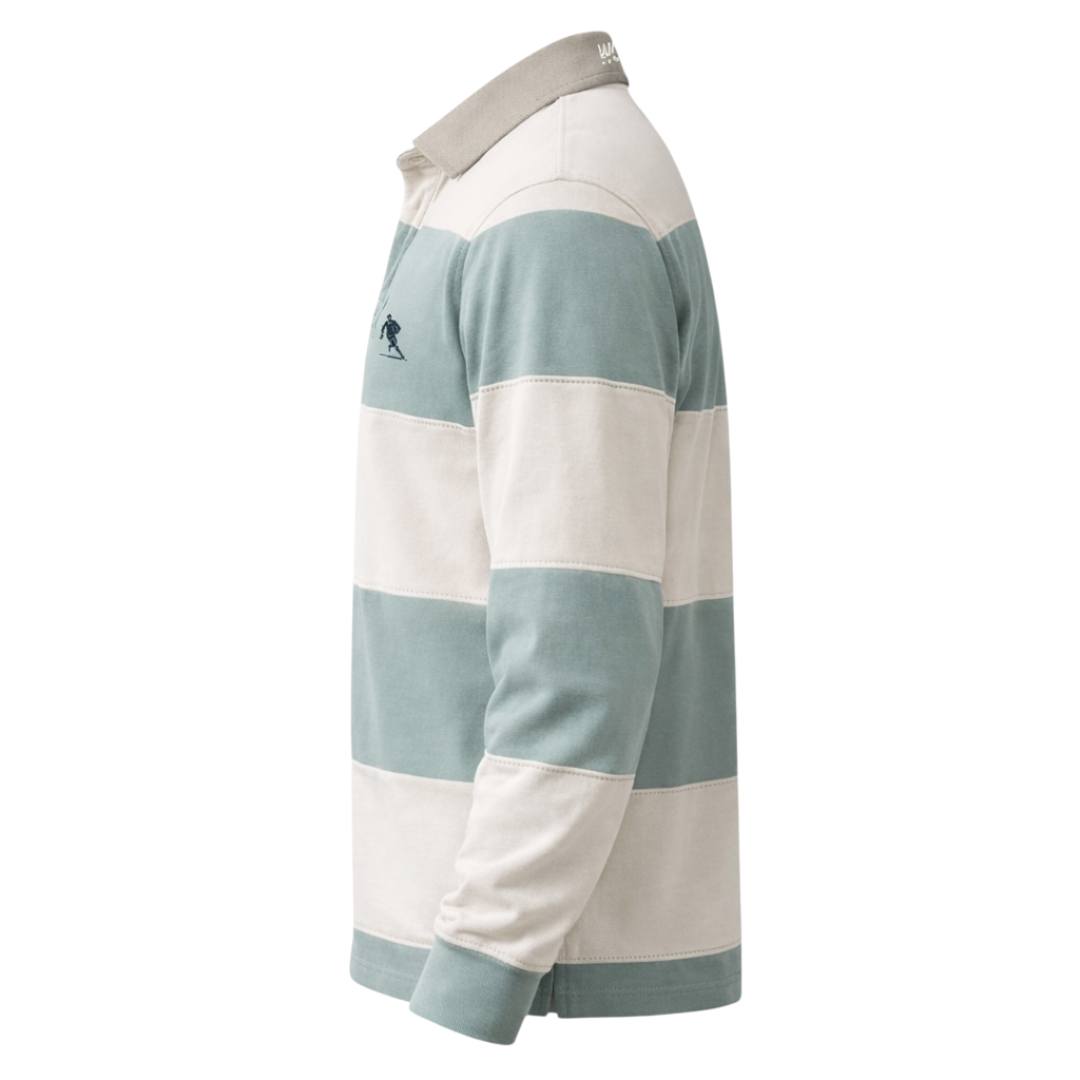 Polo de Rugby Rayas Verde - Image 3