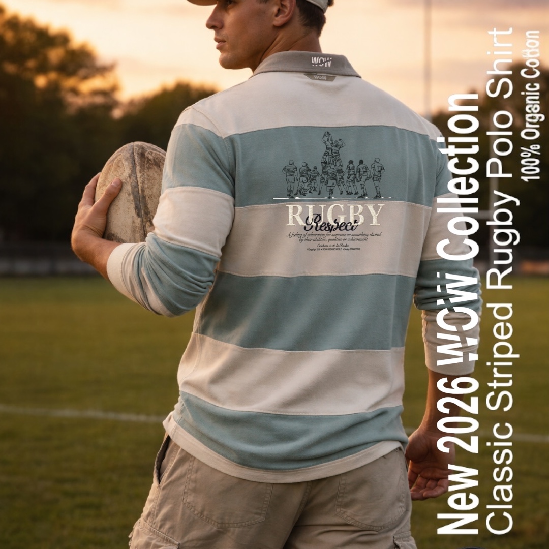Polo de Rugby Rayas Verde - Image 6