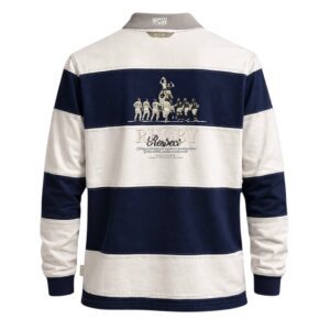 Polo de Rugby Rayas Navy